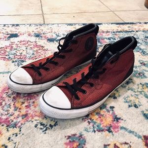 Red Converse AllStars